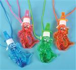 BUMERWH Mermaid Bubble Whistle Necklace